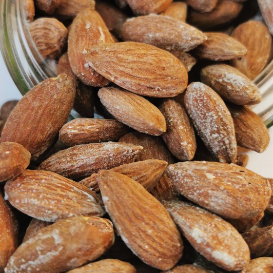 Amandes grillées aux sel...