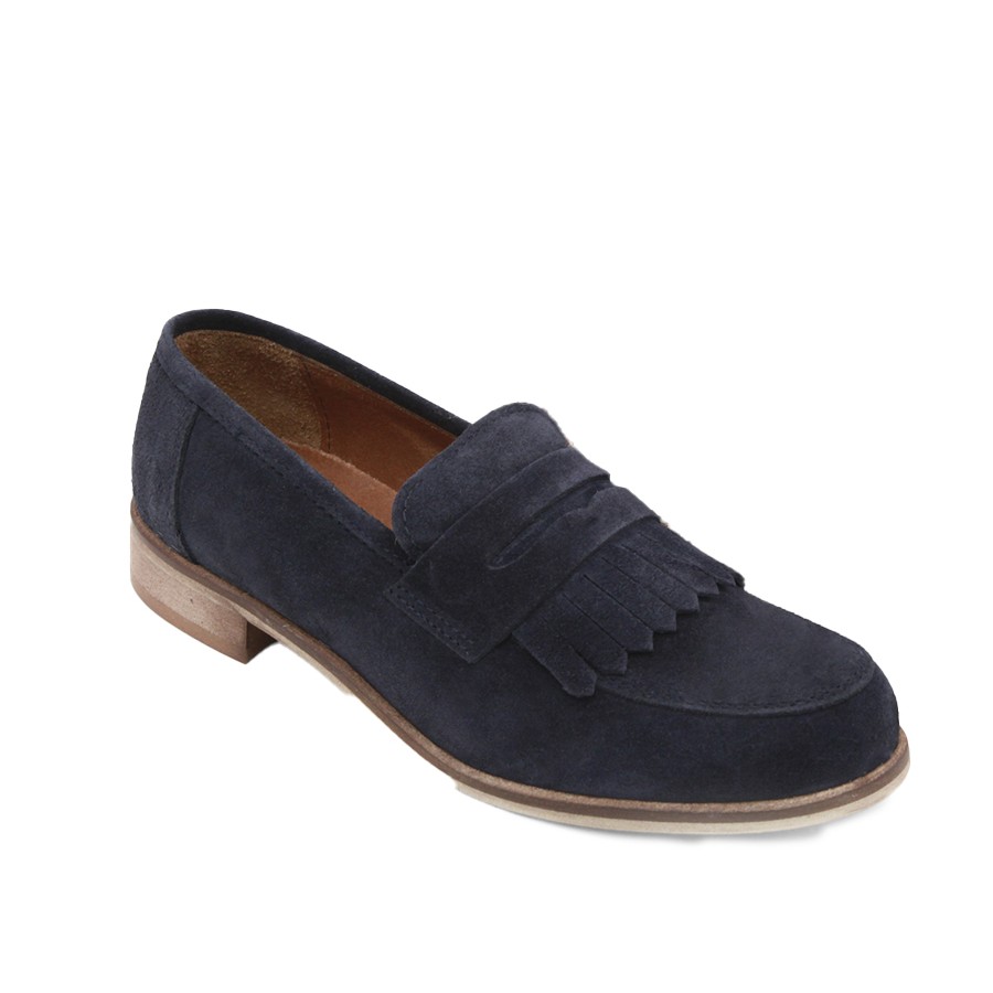 Mokassins Made in Italy PORTRATO Blau
