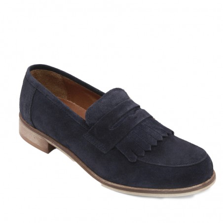 Mokassins Made in Italy PORTRATO Blau