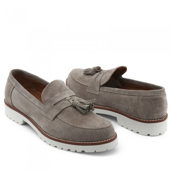 Mokassin Made in Italy BRIVIDI_TAUPE