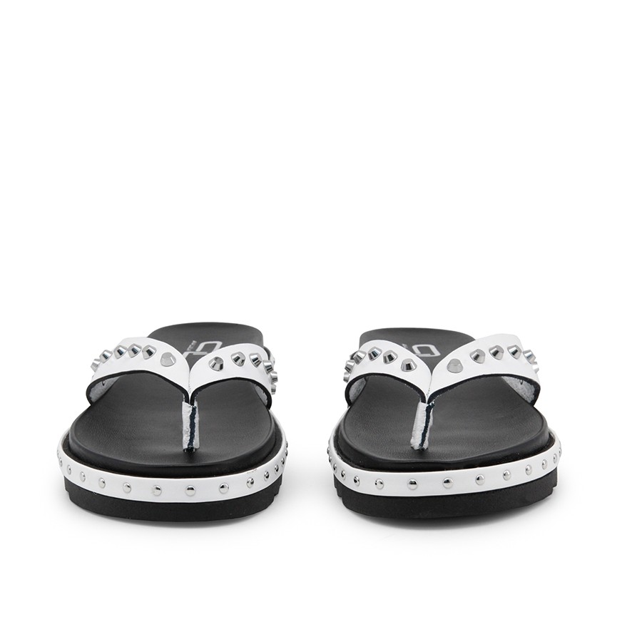 Weiße Flip-Flops von Anna Lublin