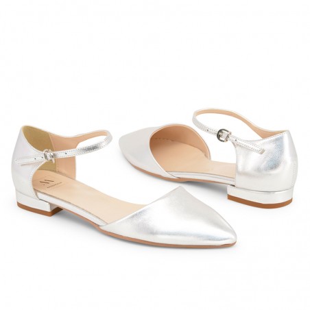 Ballerinas Made in Italia Silber