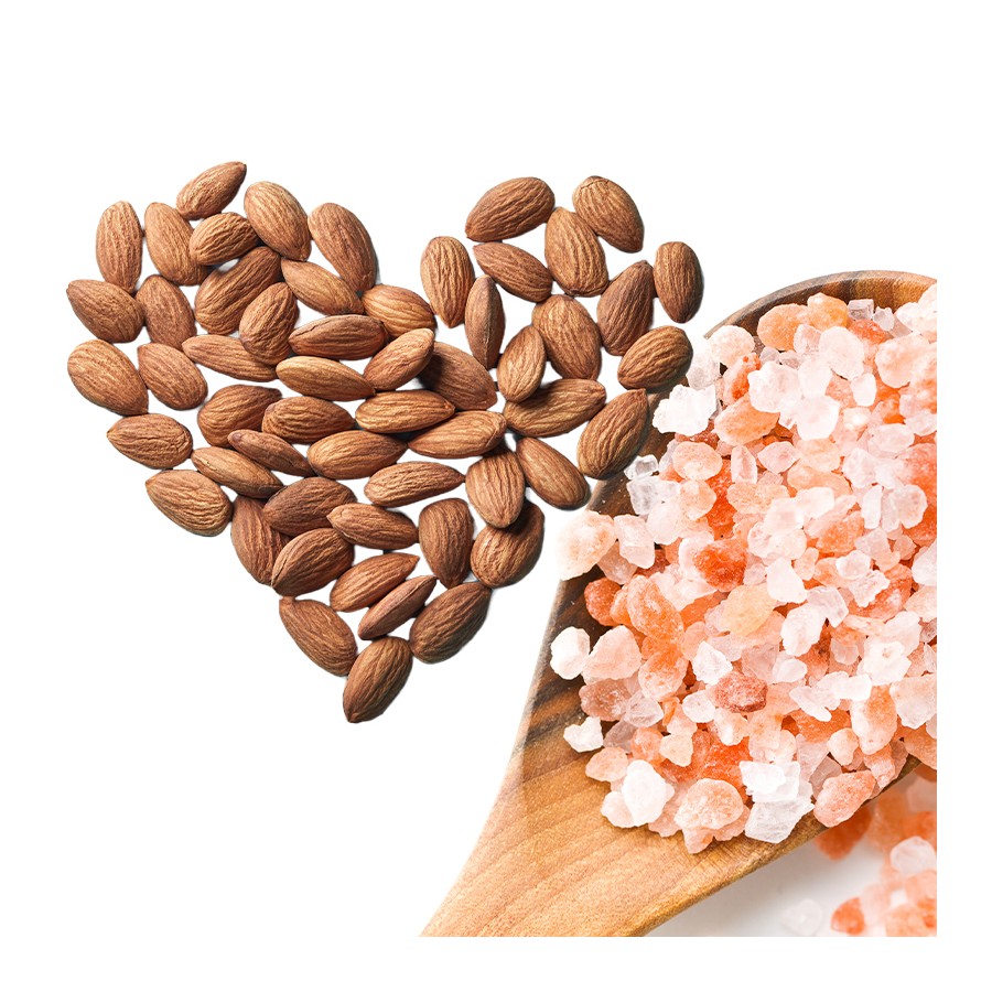 Amandes grillées au sel rose de l'Himalaya 100...