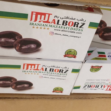 Dattes Mazafati – Tendresse et Douceur en Boîte de 500 g