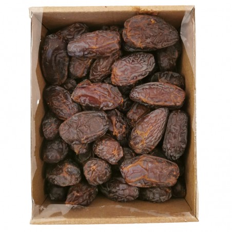 Dattes Medjool Premium  de Jordanie – Vue en gros plan