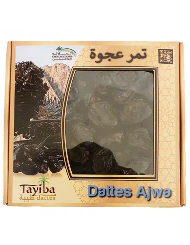 Dattes Ajwa  Tayiba de l'Arabie Saoudite 500 g
