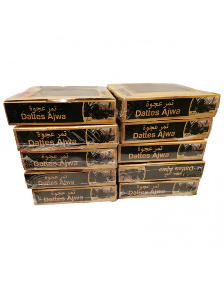 Ajwa-Datteln 500 g: Packung mit 10 Boxen
