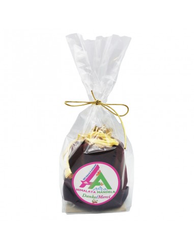 cadeau en velour : amandes au sel d'Himalaya...