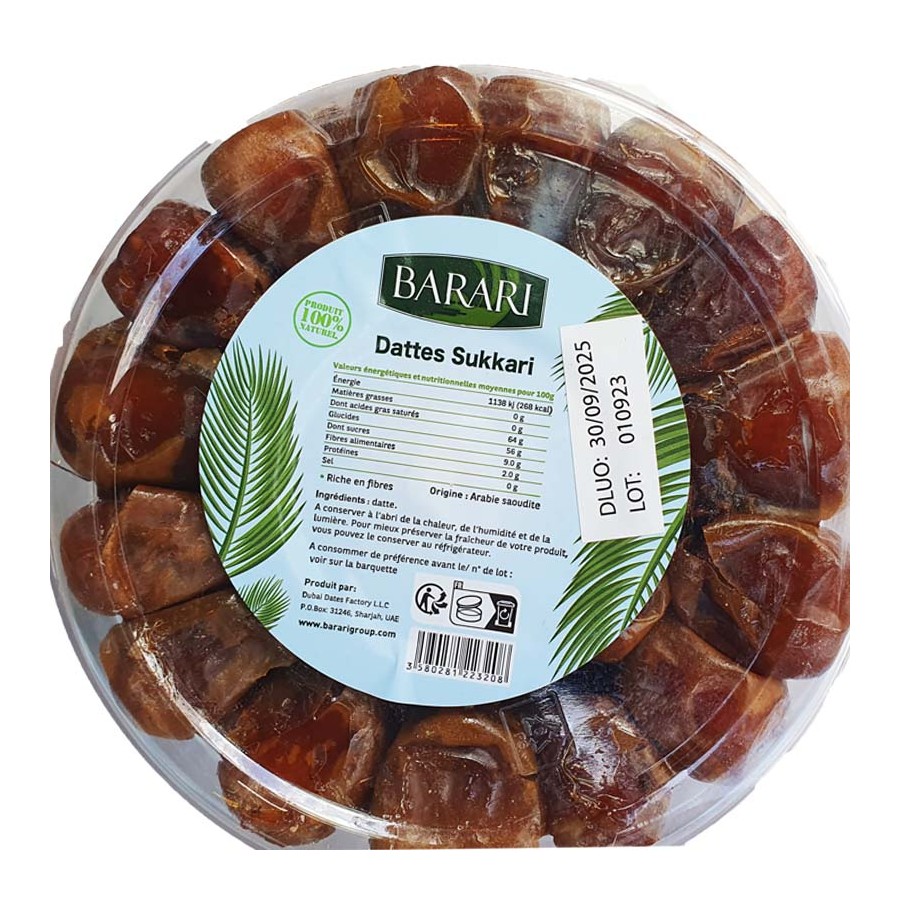 Sukari Datteln – Weich und Zartschmelzend | 500 g