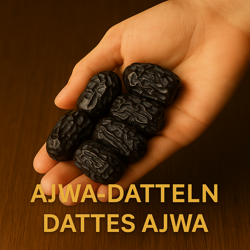 🌿 Dattes Ajwa : bienfaits, origine sacrée et secrets d’un fruit béni de Médine